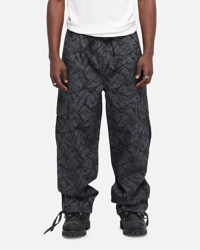 Carre Outlaw Panelled Pant Black Real Tree 1