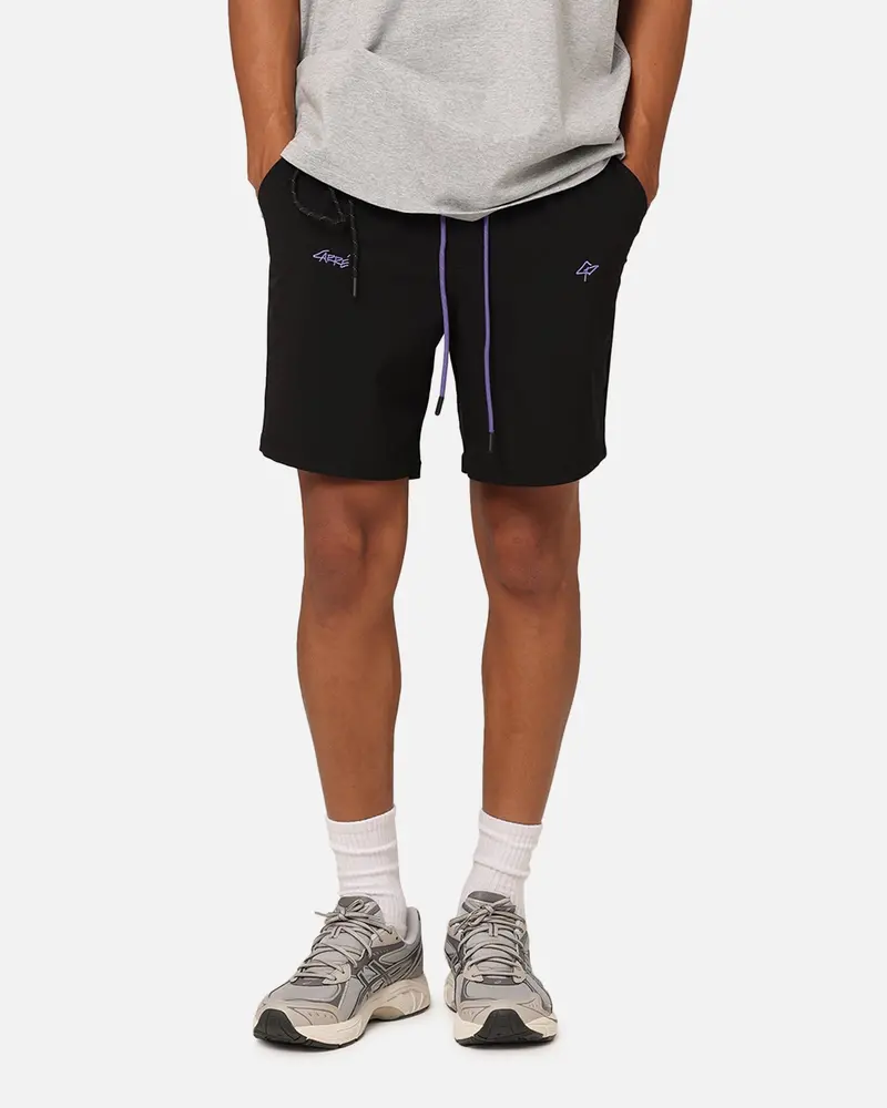 Carre Pace Nylon Shorts Black 1