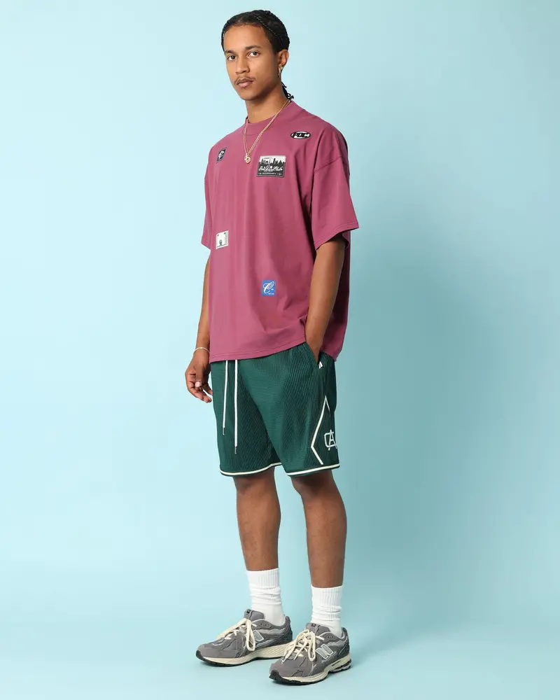 Carré Patchwork Oversized T-Shirt Port 1