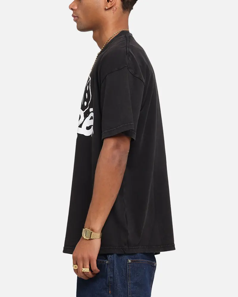 Carre Players Choice T-Shirt Black Acidwash 5
