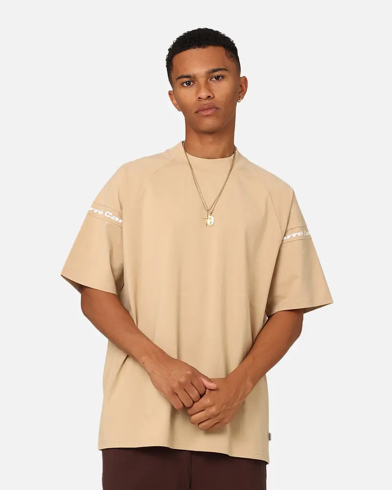 Carre Prime Oversized Raglan T-Shirt Stone 1