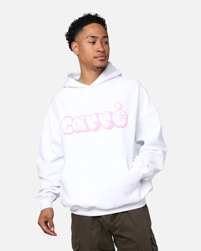 Carré Puffy C Hoodie White 1
