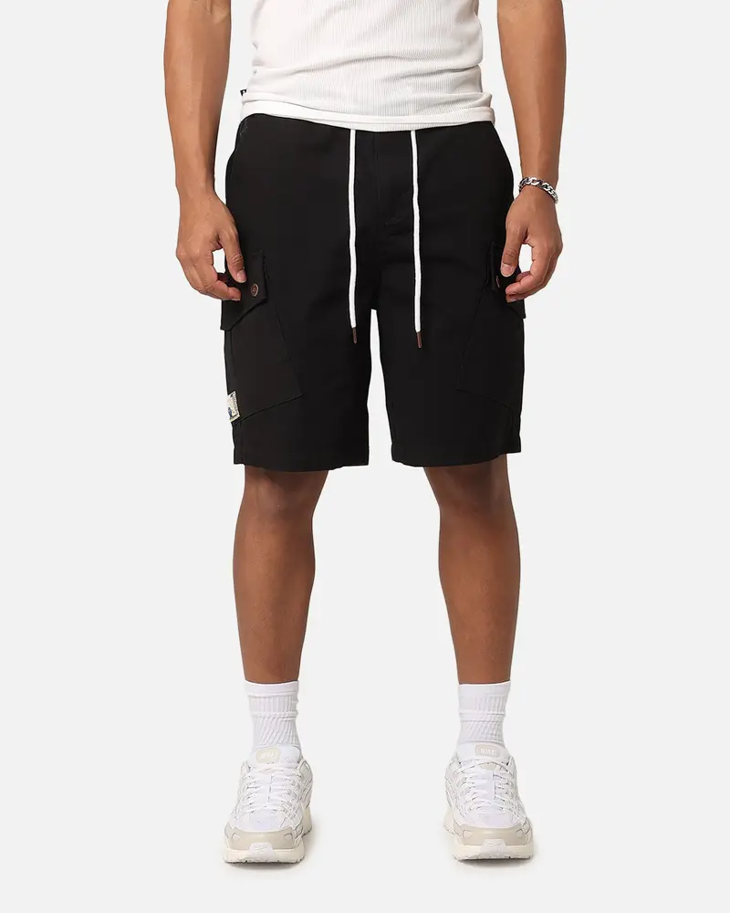 Carre Quality Cargo Shorts Black 1