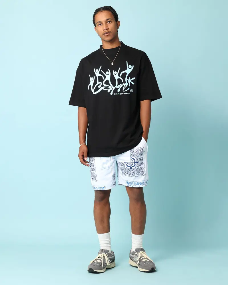 Carré Raver Oversized T-Shirt Black 1