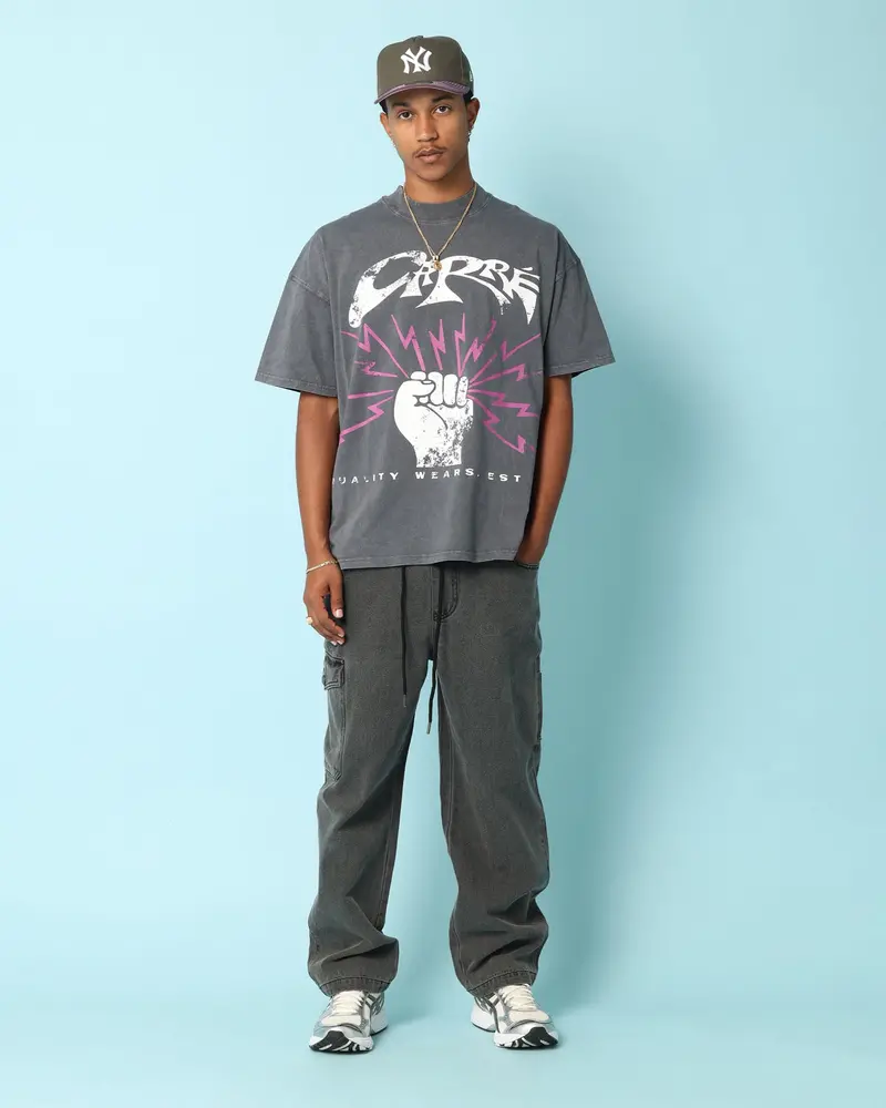 Carré Revolution 13 Oversized T-Shirt Vintage Black 1