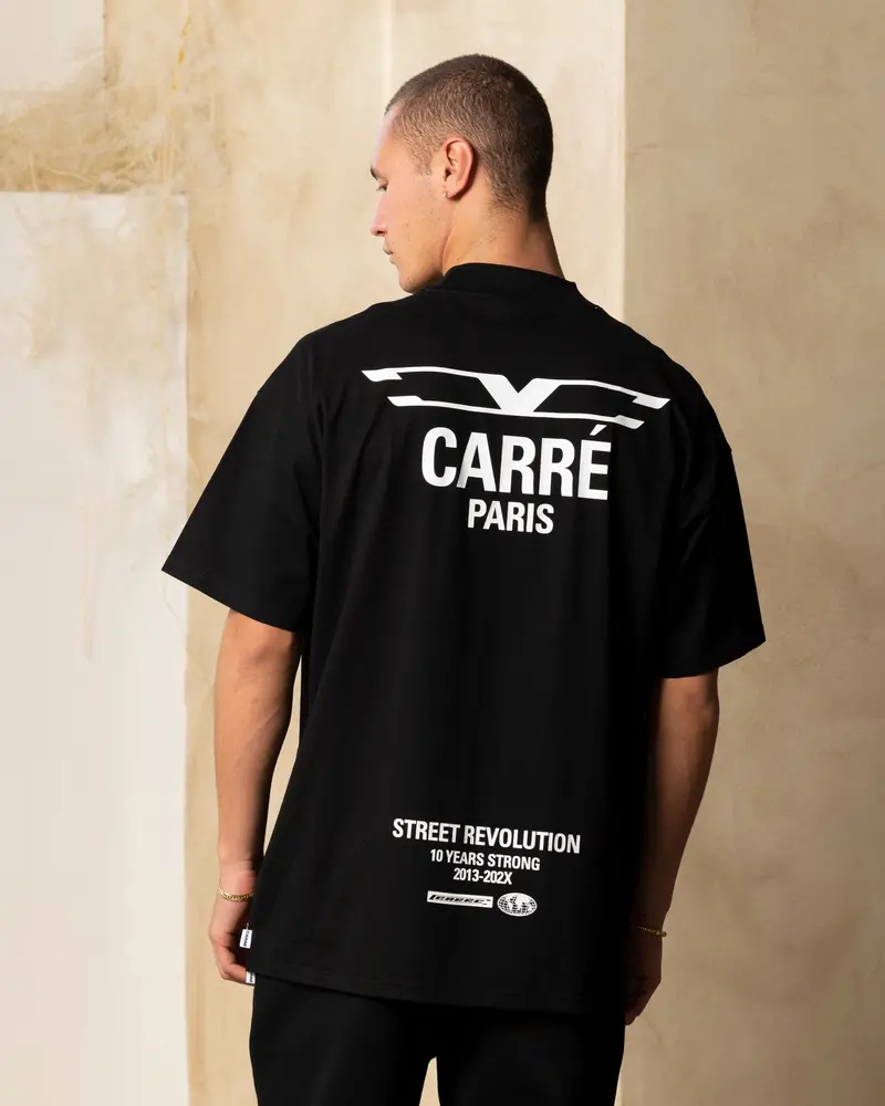 Carre Revolution Oversized T-Shirt Black 1