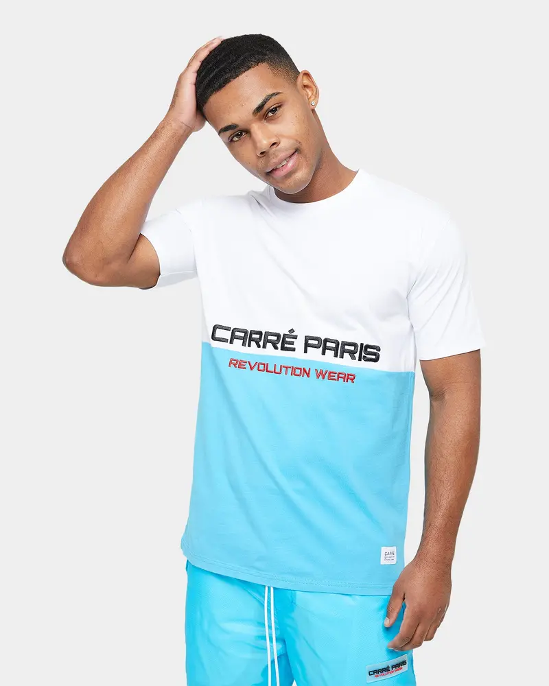 Carre Revolution Wear Classic T-Shirt Baby Blue 1