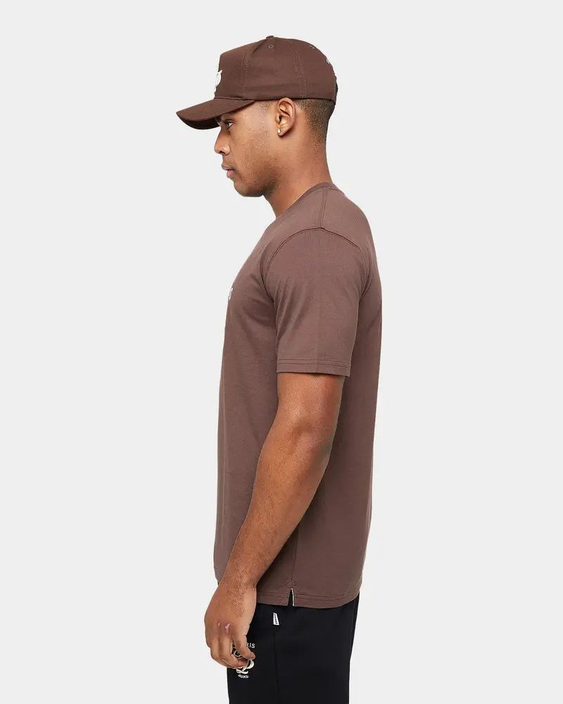 Carre Revolutionnaires Classic Short Sleeve T-Shirt Dark Brown 4