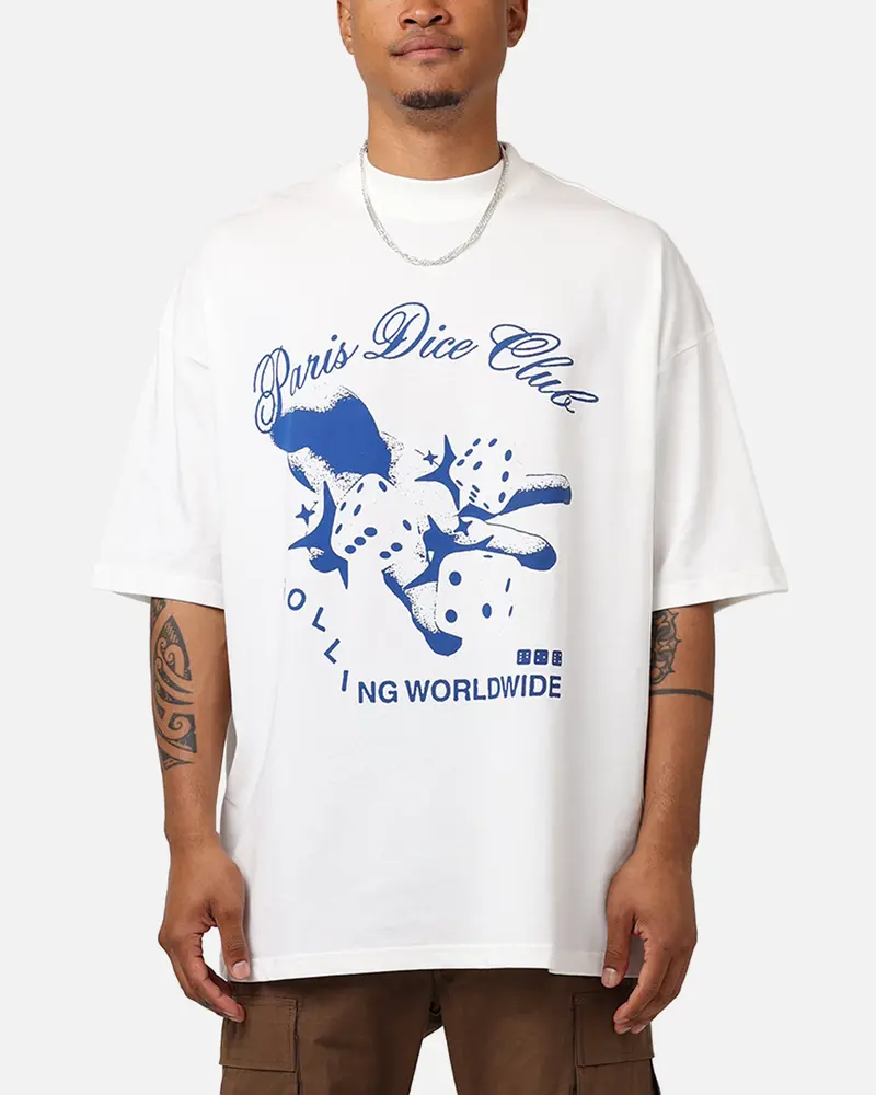 Carré Rollers Oversized T-Shirt Off White 1
