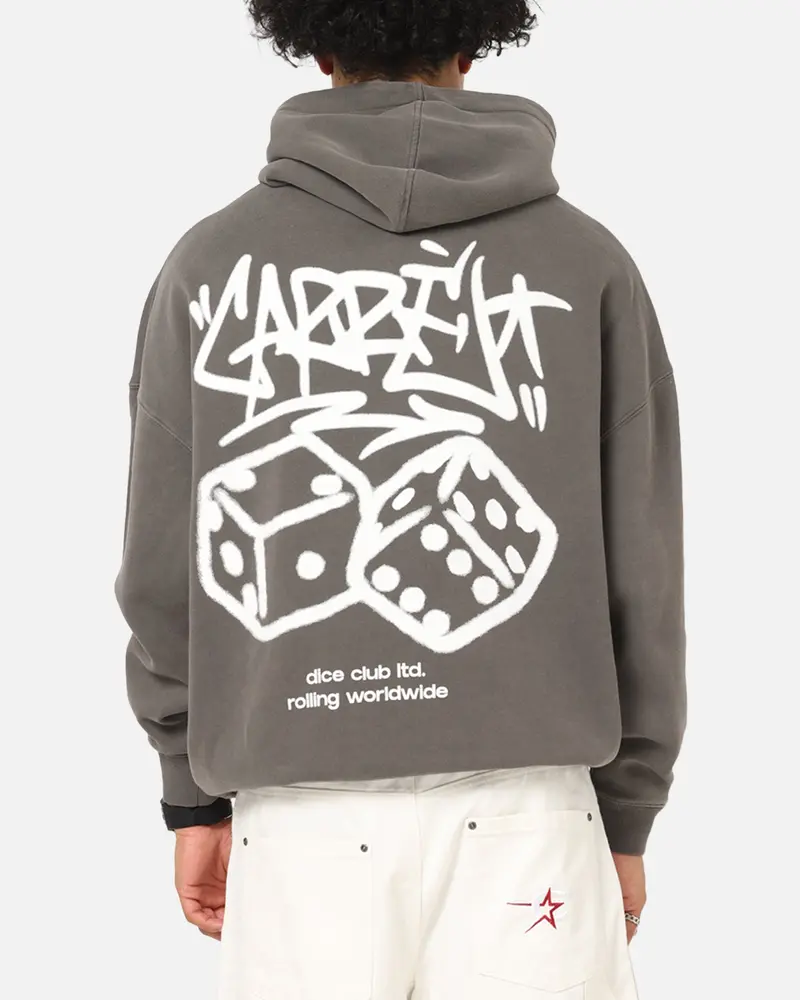 Carre Rolling Worldwide Hoodie Washed Charcoal 1