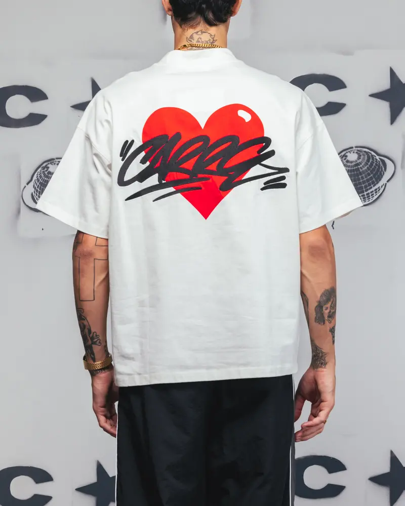 Carre Romance T-Shirt Off White 1