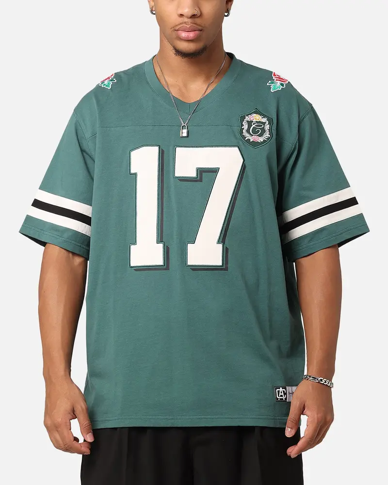 Carre Rose Bowl Football T-Shirt Green 1
