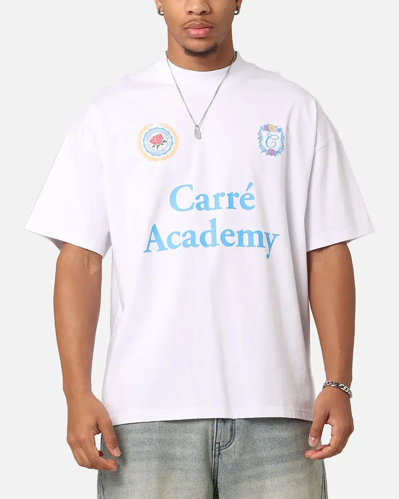 Carre Rosebowl Academy T-Shirt White 1