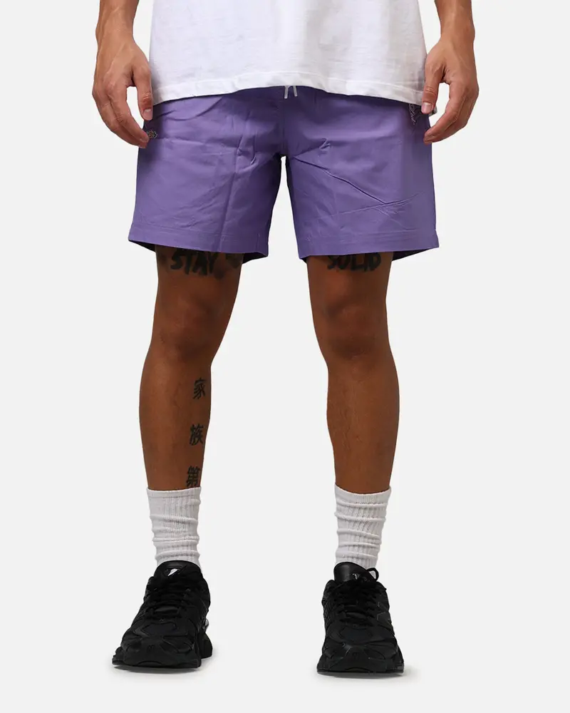 Carre Rosebud Beach Shorts Purple 1
