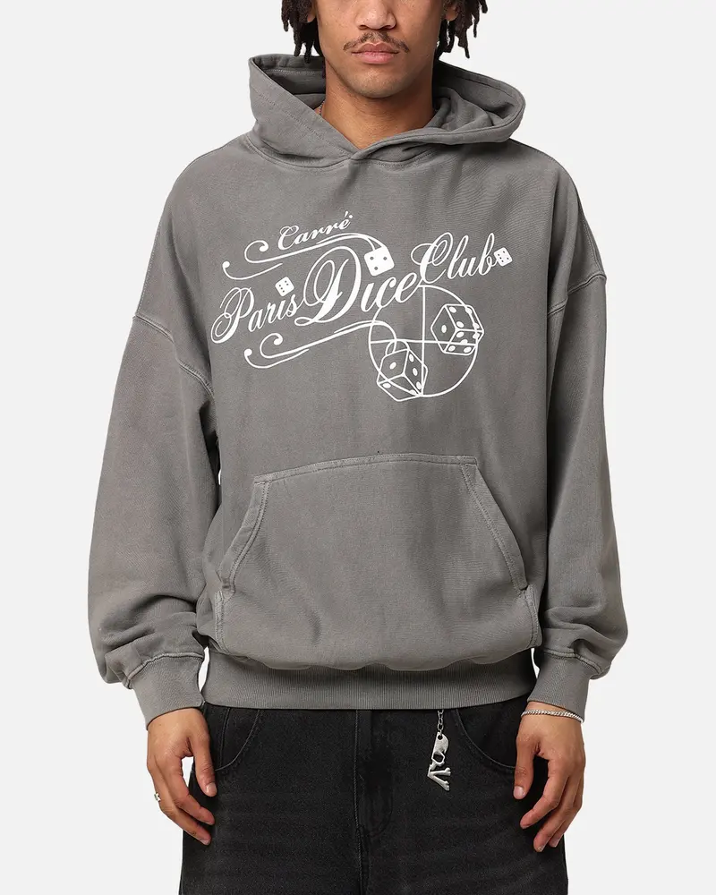 Carre Shootout Hoodie Washed Charcoal 1