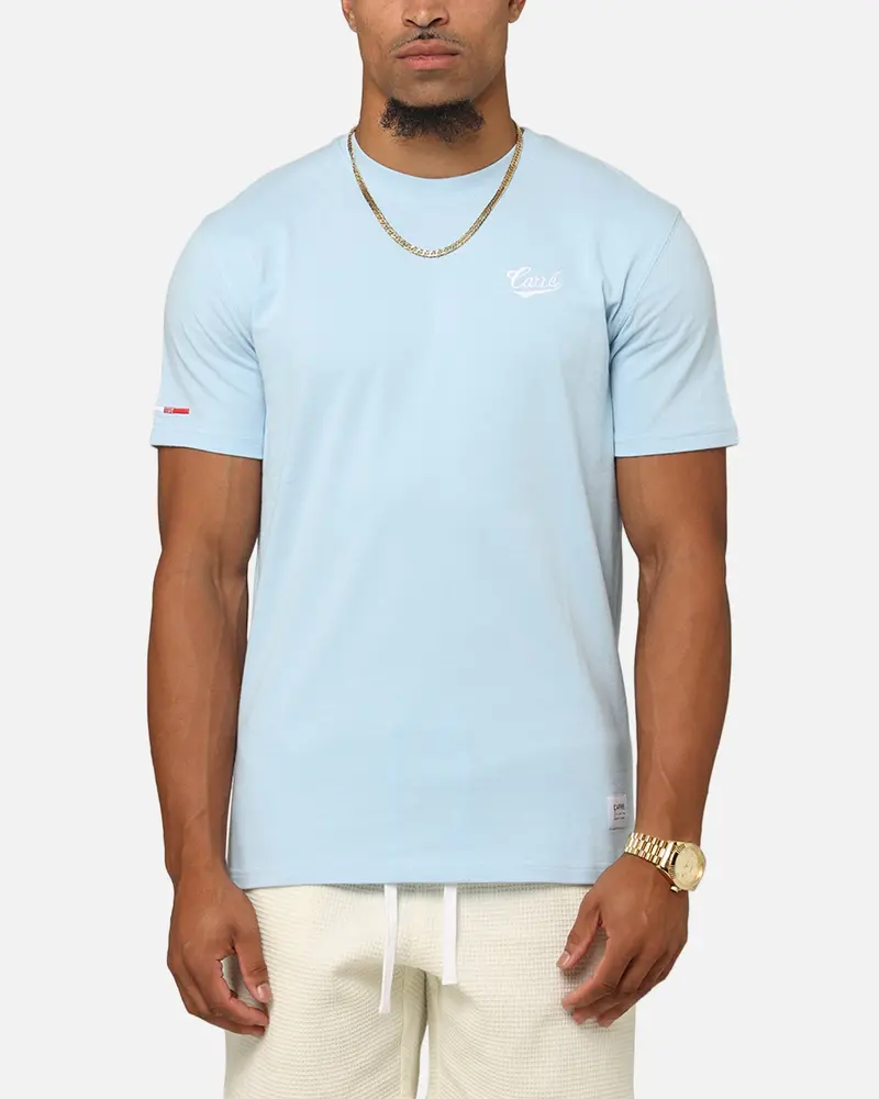 Carré Simplicité Classic Short Sleeve T-Shirt Light Blue 1