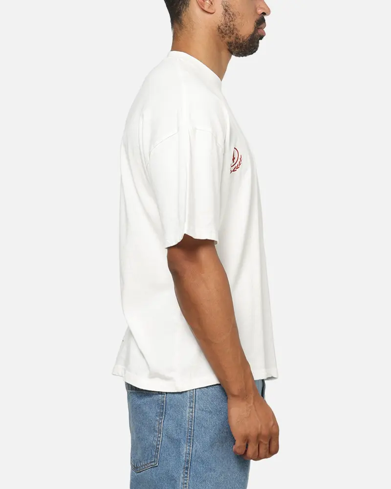 Carre Stacked Logo T-Shirt Off White 5