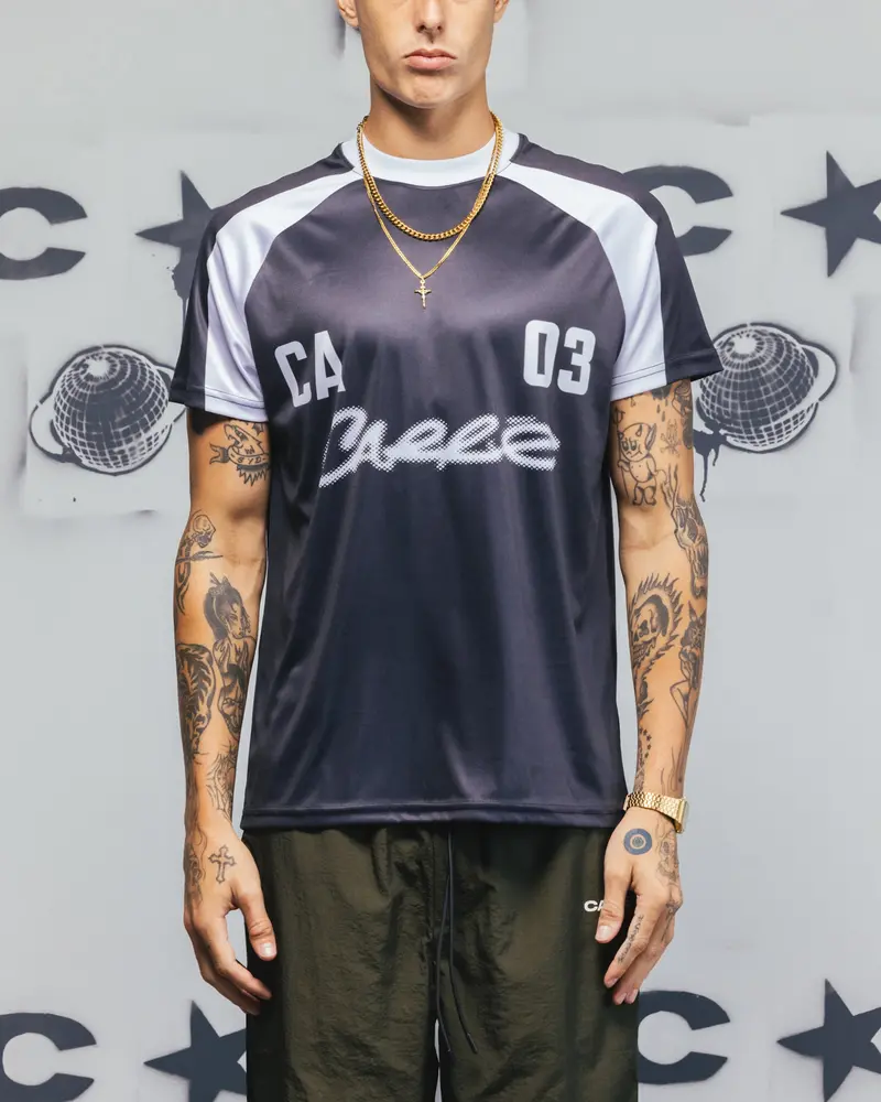 Carre Striker Jersey T-Shirt Black/White 1