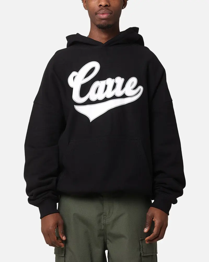 Carre Team Script Hoodie Black 1