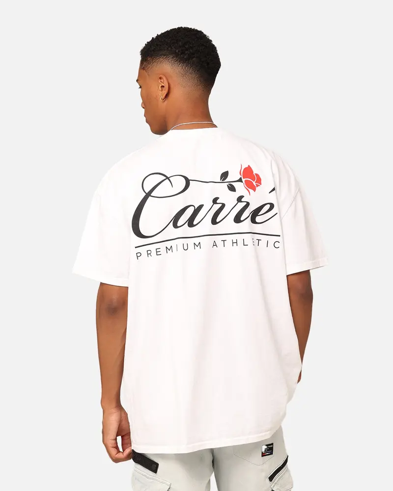 Carre Timeless Rose T-Shirt White 1