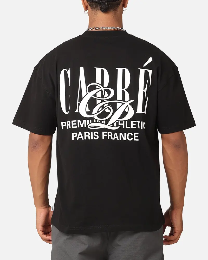 Carre Top Team T-Shirt Black 1