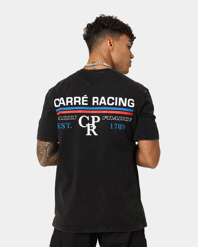 Carre Track Day T-Shirt Black Wash 1