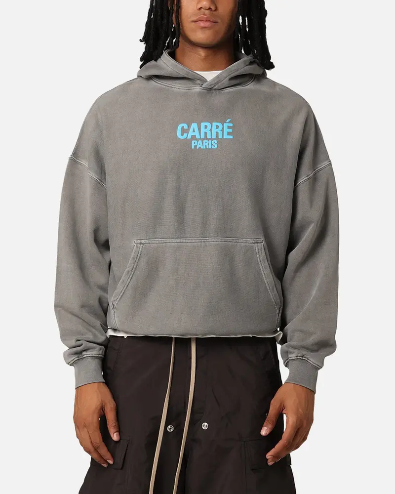 Carré Vapor Hoodie Washed Charcoal 1