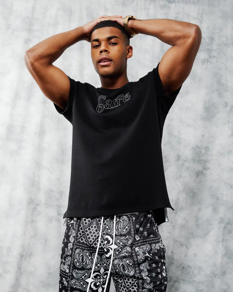 Carré Volle Motion Short Sleeve T-Shirt Black 1
