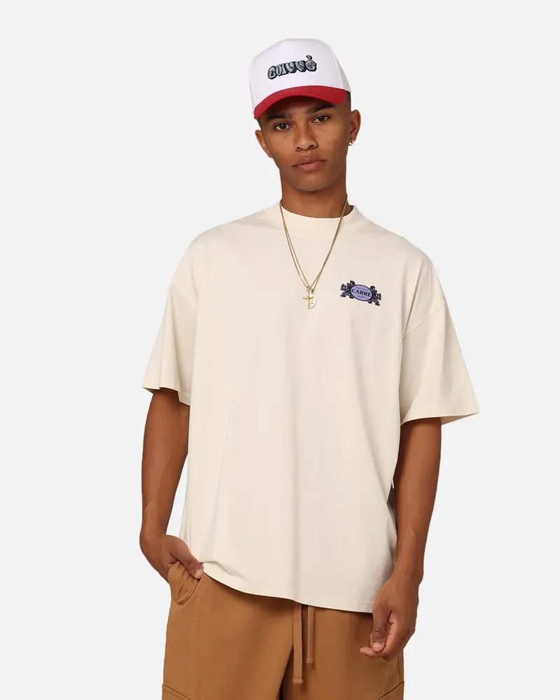 Carre Warrior Oversized T-Shirt Off White 1
