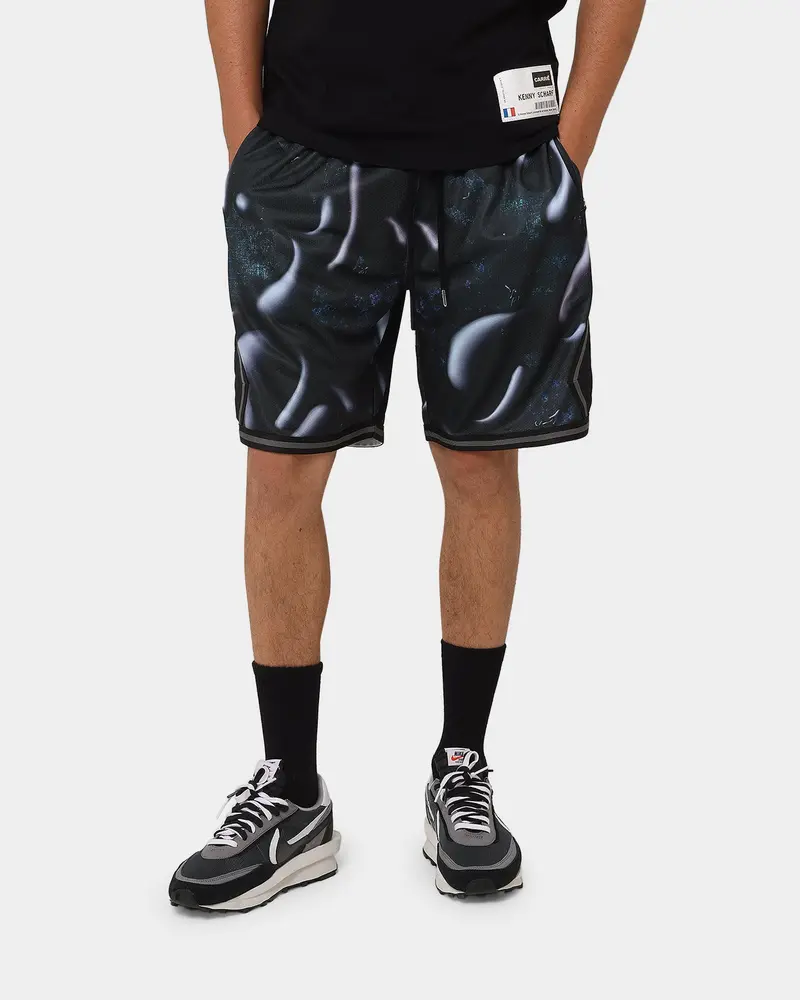Carré X Kenny Scharf Darkness Of Paris Ball Shorts Black 1