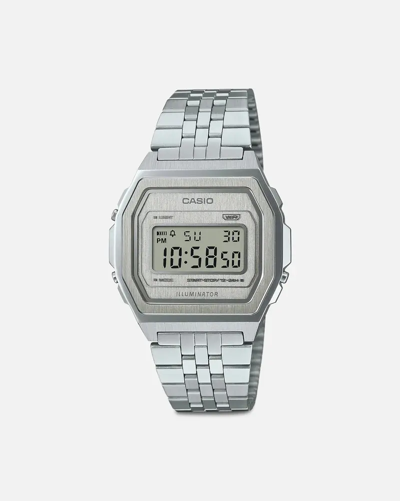 Casio A1000a-7D Watch Silver 1