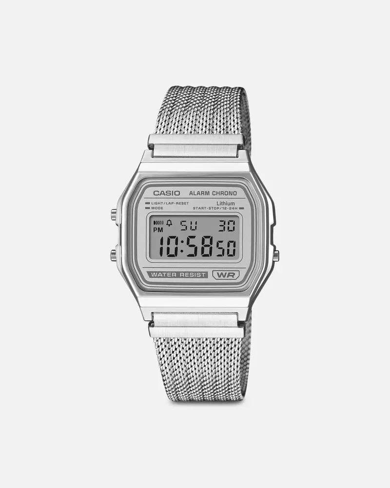 Casio A158wem-7D Watch Silver 1