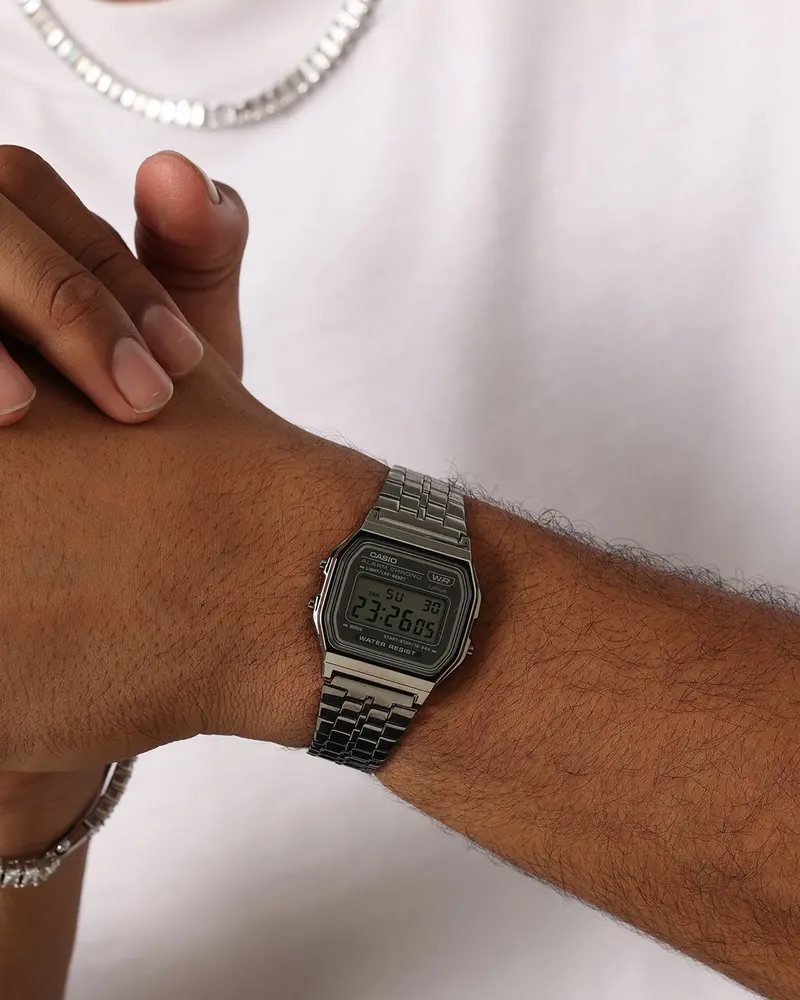 Casio A158wetb-1A Black 1
