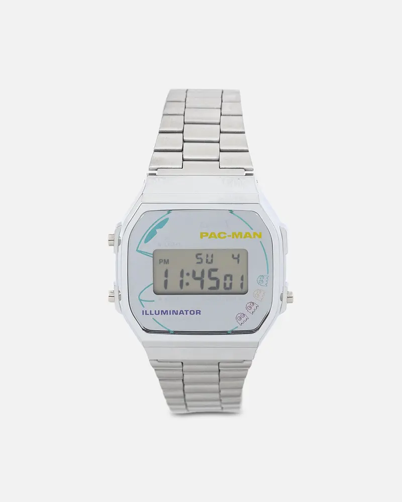 Casio A168wepc-7A X Pac-Man Watch Silver 1