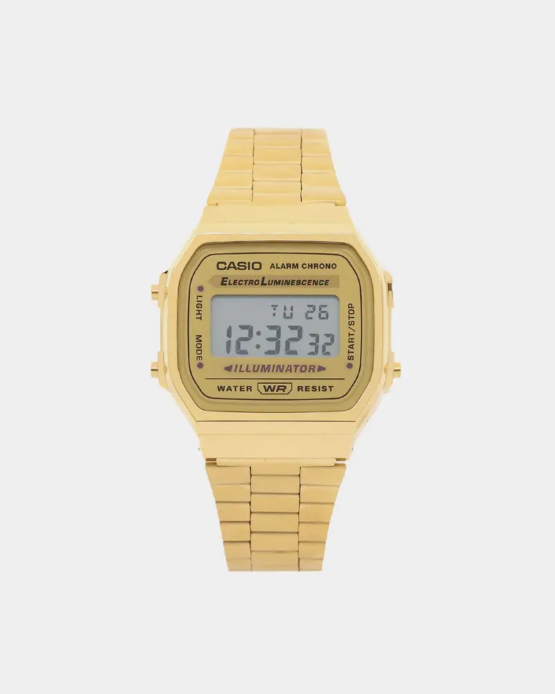 Casio A168wg-9W Gents Digital Watch Gold 1