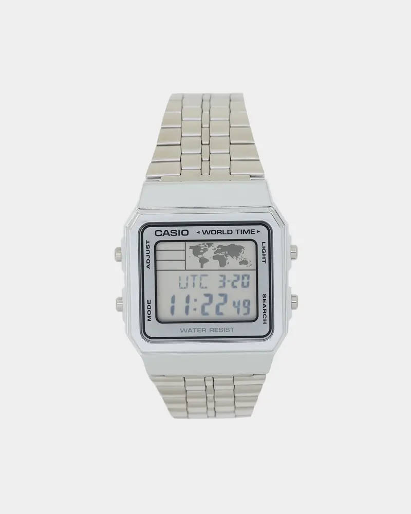Casio A500wa-7Df Silver 1