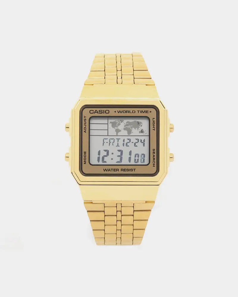 Casio A500wga-9D Gold 1