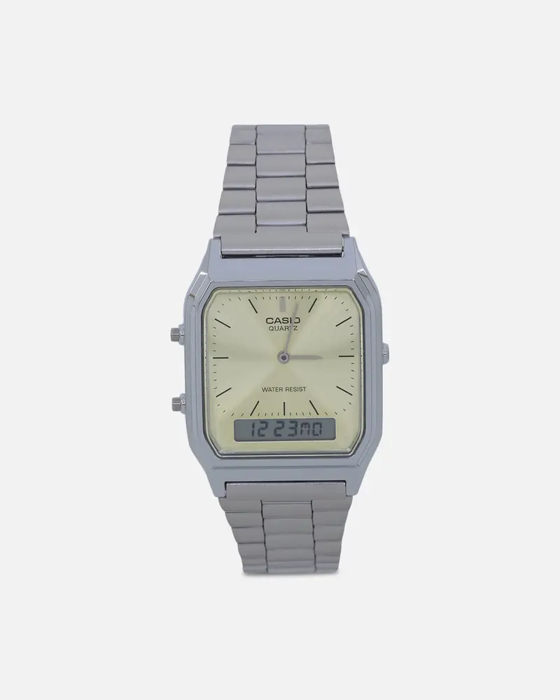 Casio Aq230a-9A Watch Silver 1