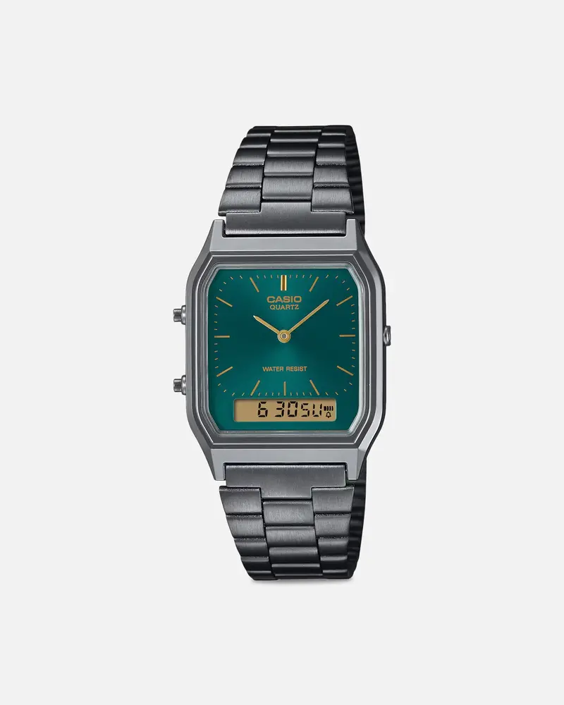 Casio Aq230egg-3A Watch Silver/Turquois 1