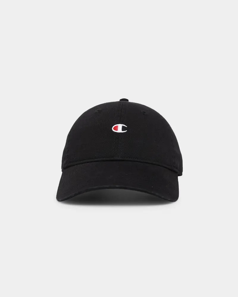 Champion C Life Vintage Strapback Cap Black 1