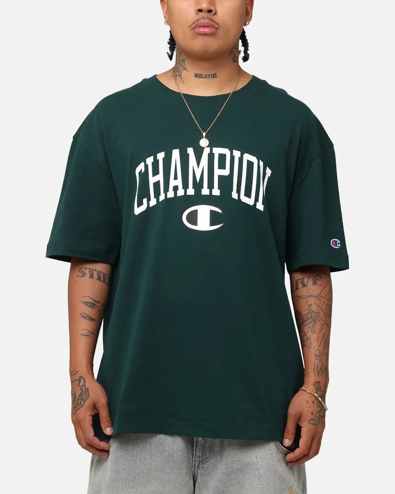 Champion Heritage Varsity Graphic T-Shirt Mid Field 1