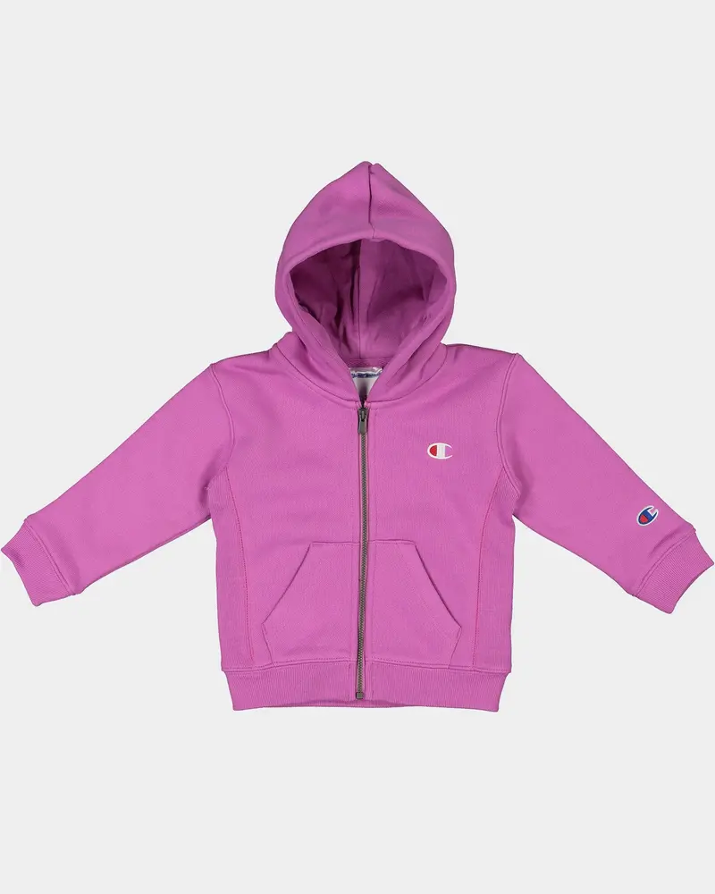 Champion Kids' Reverse Weave Zip Hoodie Our Fave Fuchsia 1