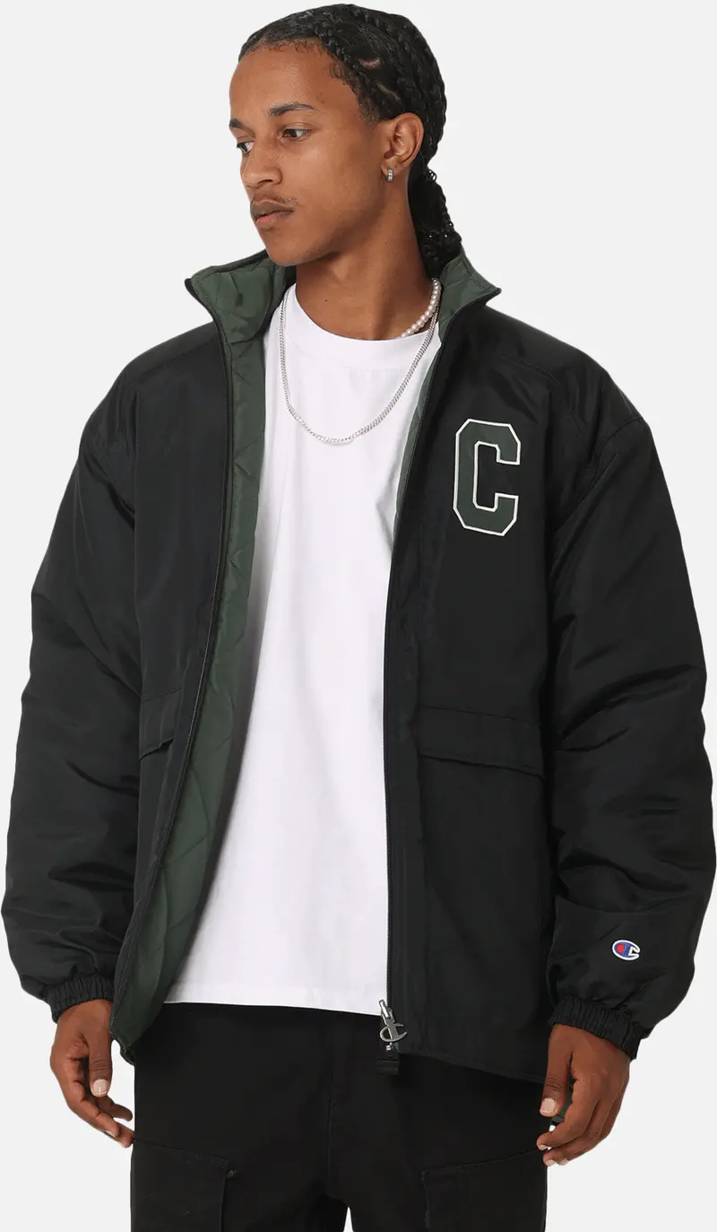 Champion Lfs Parker Puffer Jacket Black 1