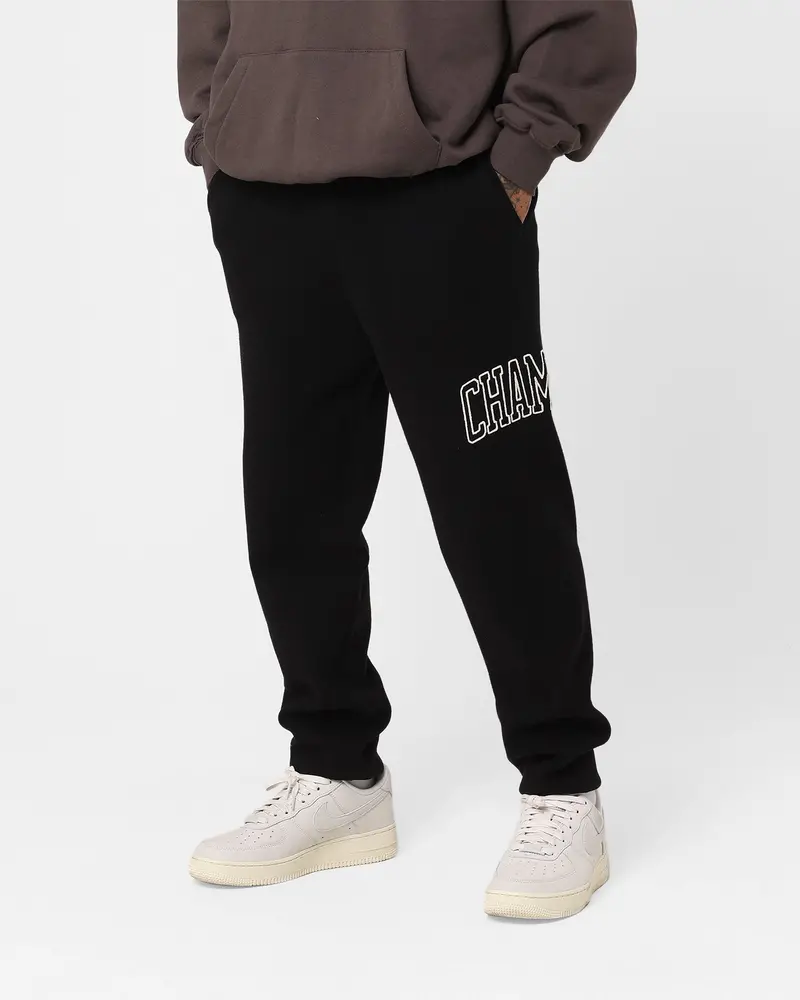 Champion Lifestyle Knitted Joggers Black 1