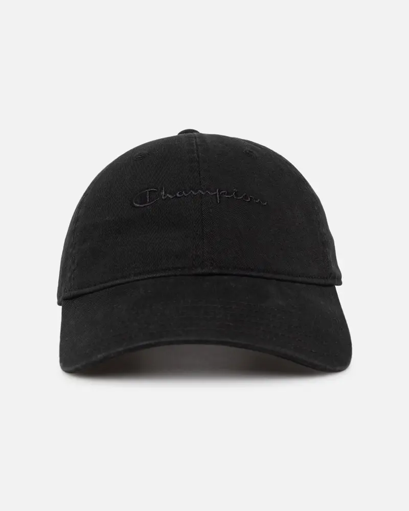 Champion Lifestyle Script Cap Black 1