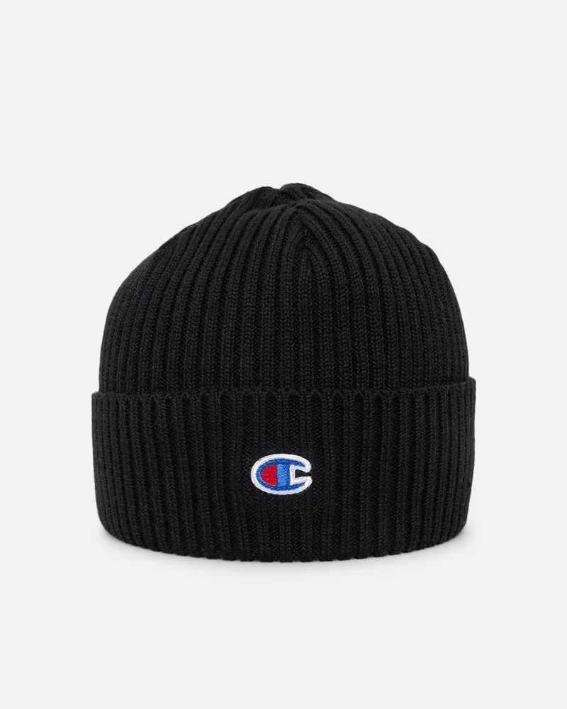 Champion Lifestyle Small C Beanie Black 1