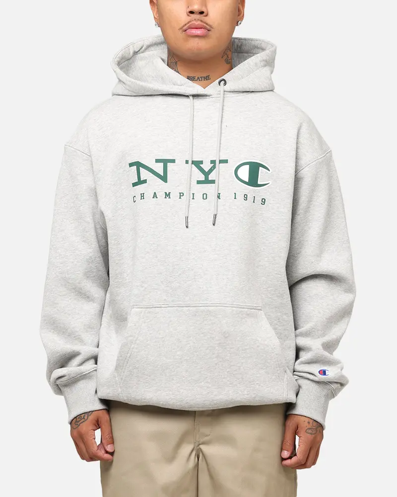 Champion Rochester Graphic Hoodie Grey 1