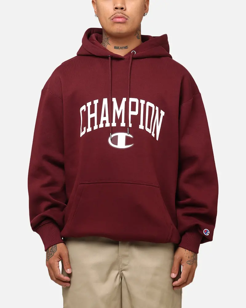 Champion Rochester Graphic Hoodie Red 1