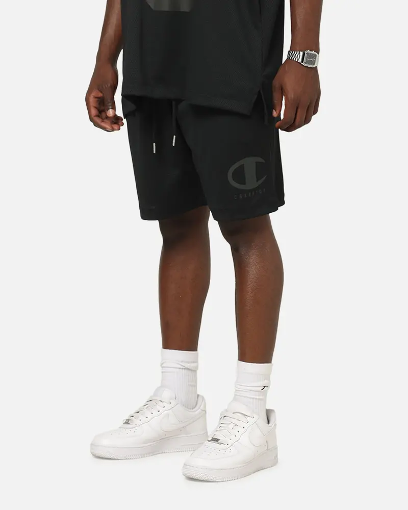 Champion Rochester Mesh Shorts Black 1