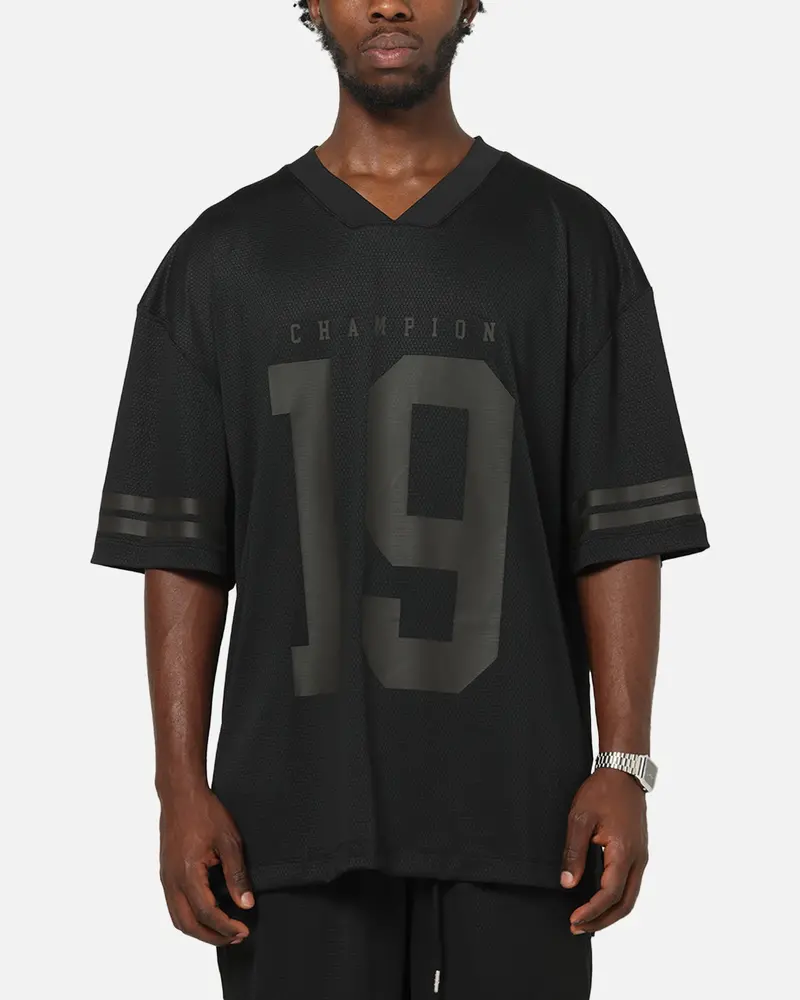 Champion Rochester Mesh T-Shirt Black 1